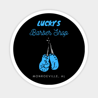 Lucky’s Barber Shop Magnet